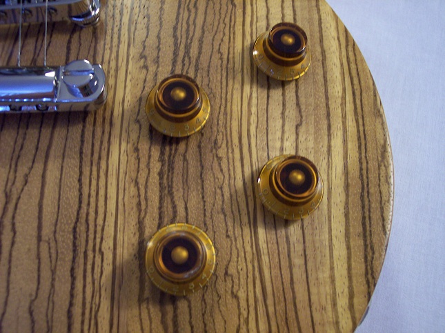 Les Paul Classic Antique Zebrawood Picture 15